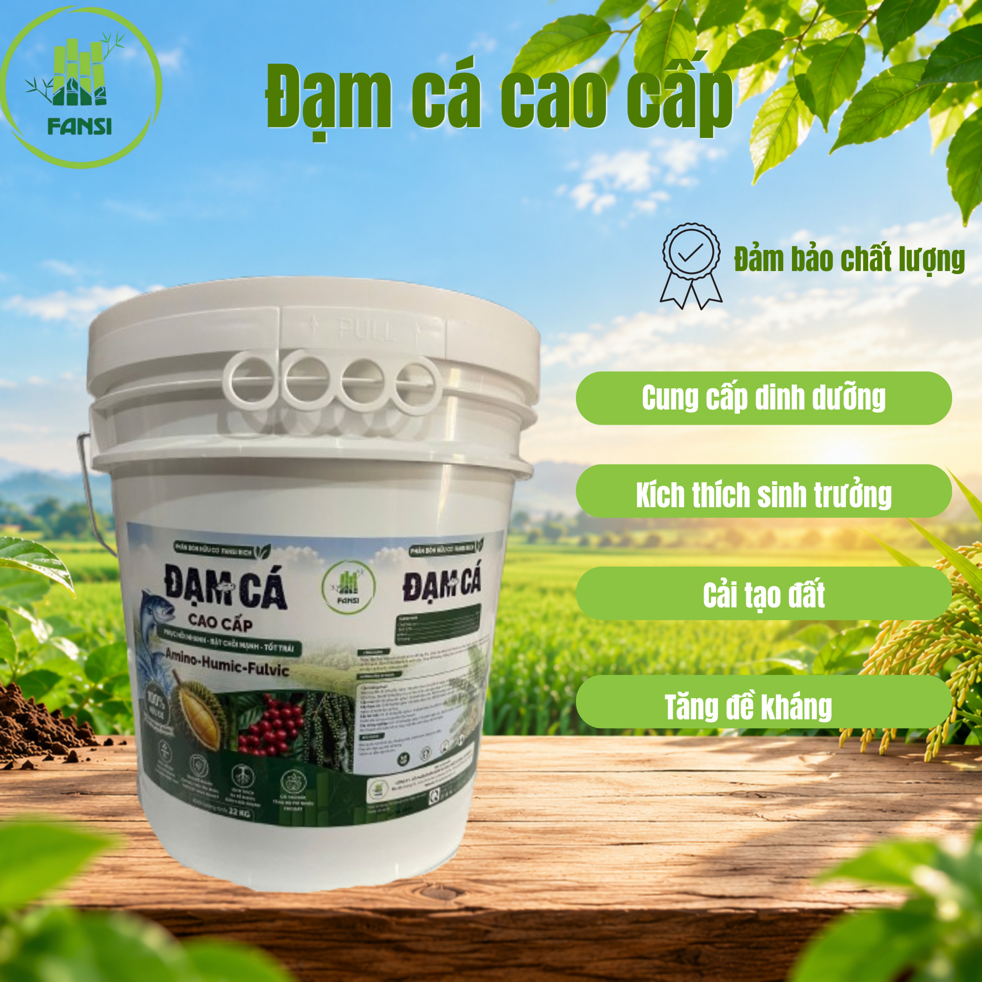 Đạm cá cao cấp